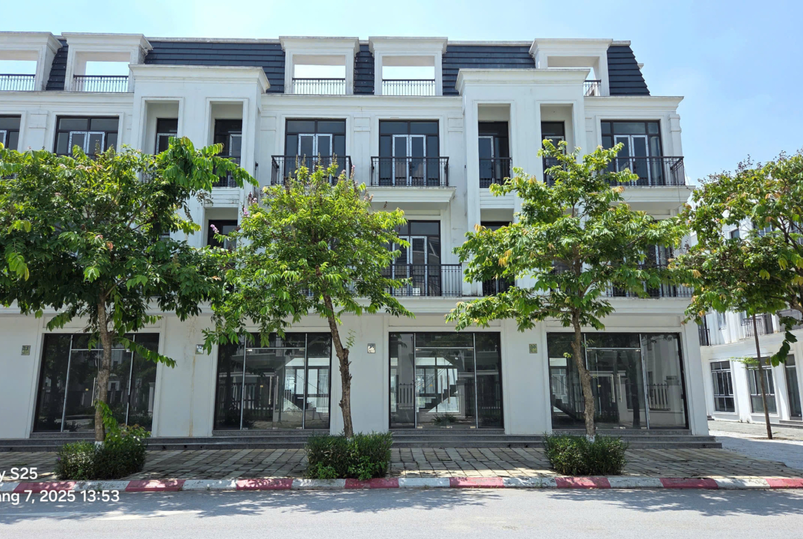 Liền kề Hud Mê Linh Central hướng Đông Nam