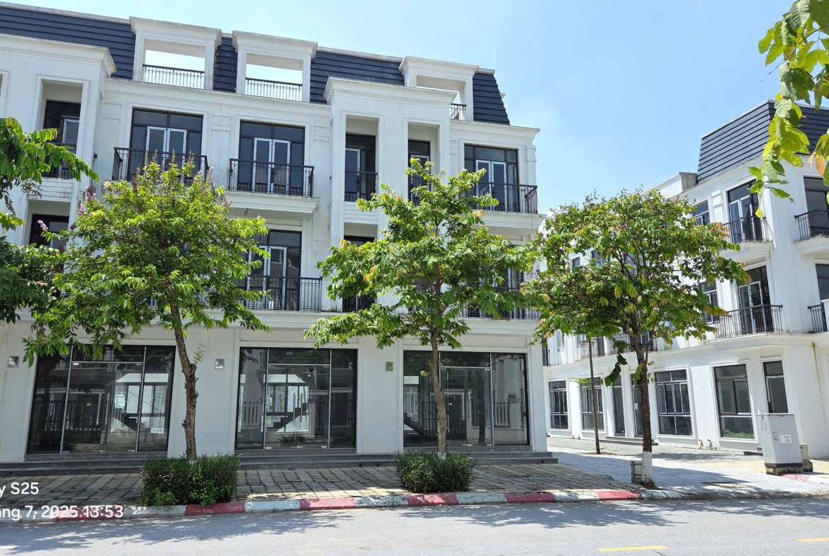 Liền kề Hud Mê Linh Central hướng Đông Nam