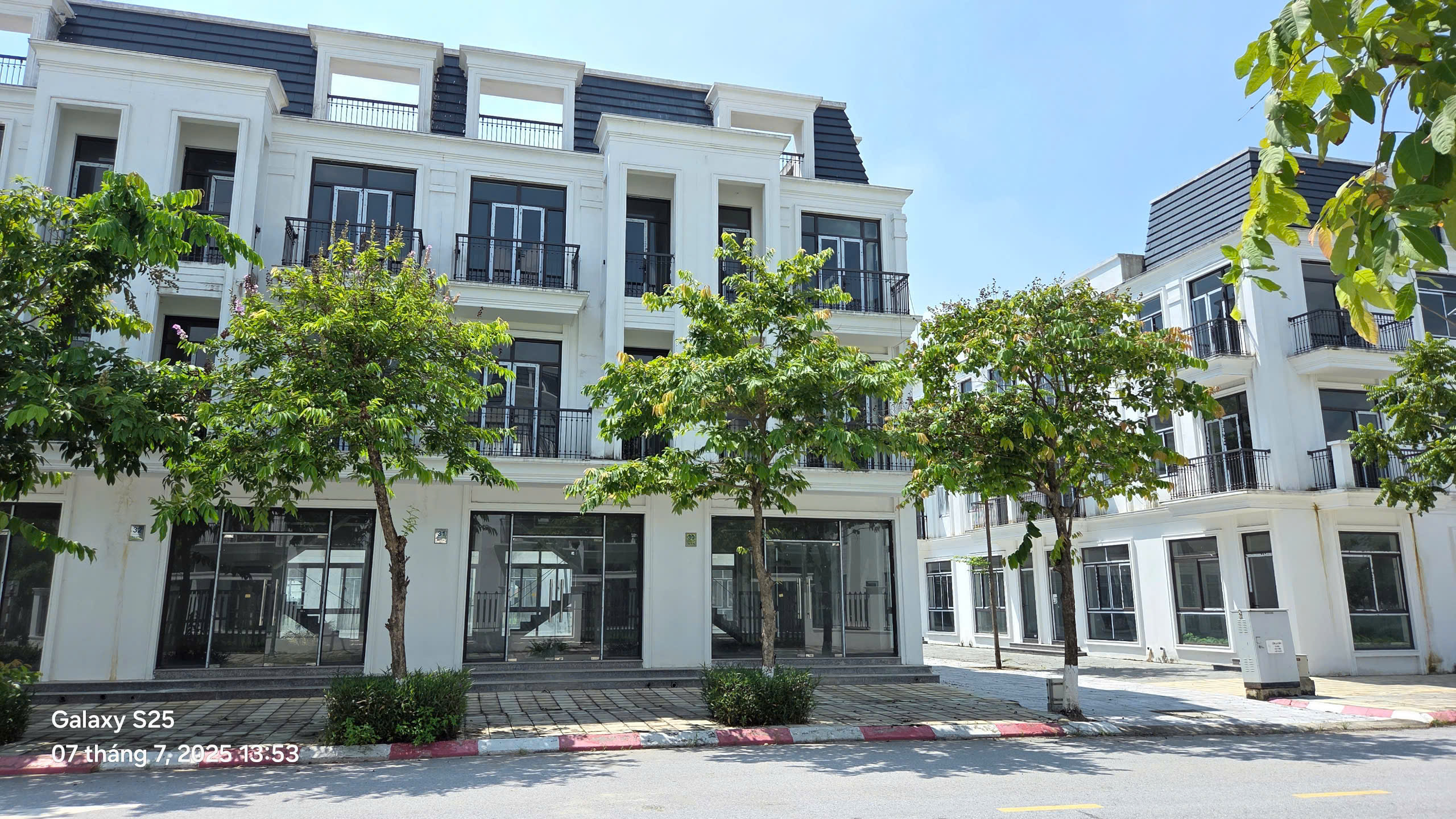 Liền kề Hud Mê Linh Central hướng Đông Nam