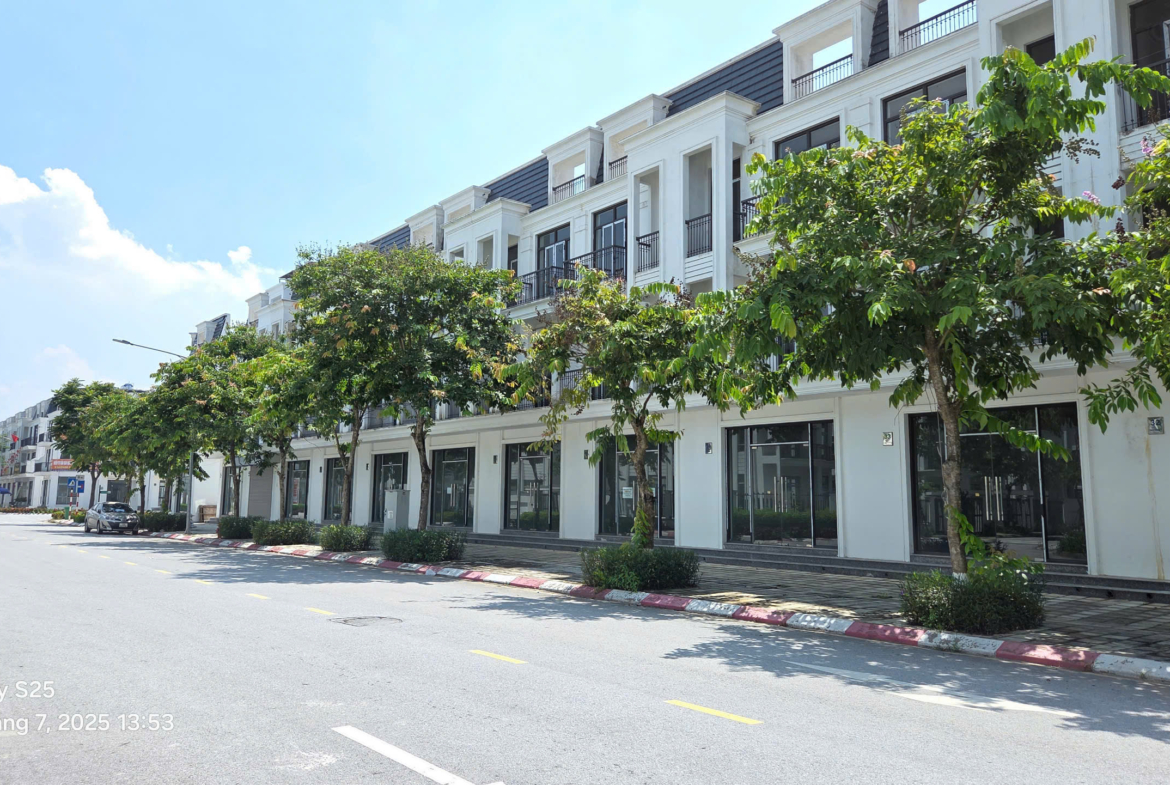 Liền kề Hud Mê Linh Central hướng Đông Nam